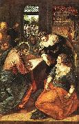 Tintoretto, Christus bei Maria und Martha